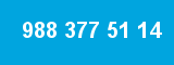 988 377 51 14